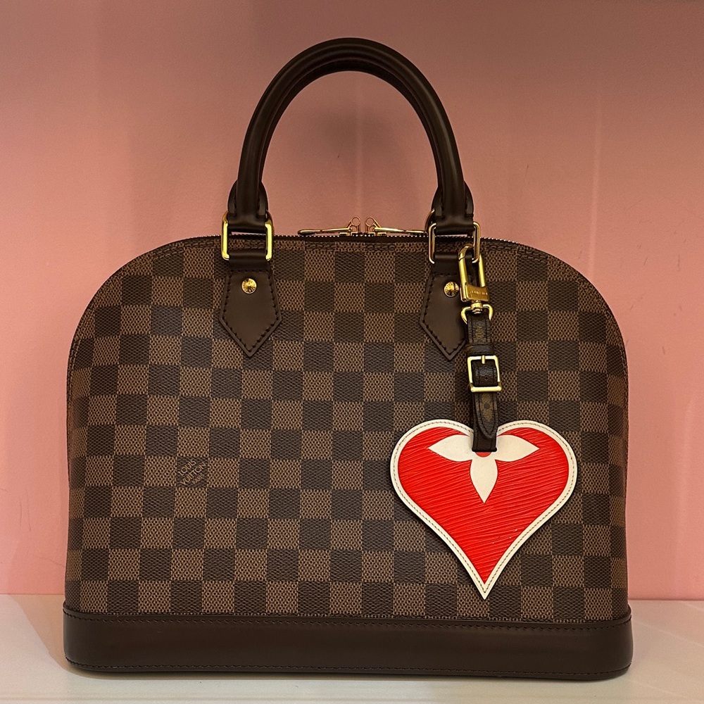 LOUIS VUITTON DAMIER EBENE ALMA PM